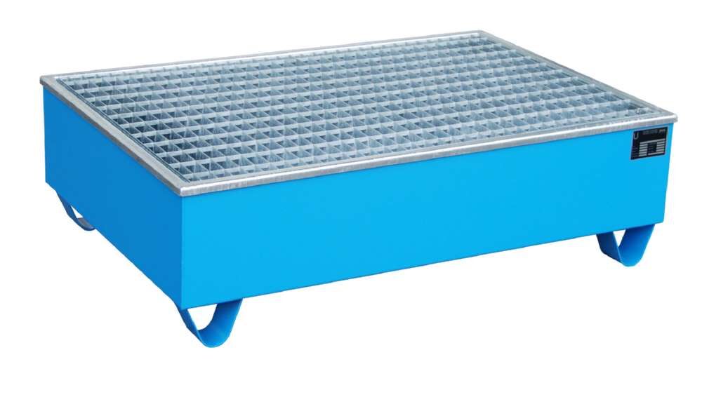 Bauer Auffangwanne AW 2 PE 1215 x 365 x 815 mm lichtblau Produktbild Bauer Auffangwanne AW 2 PE 1215 x 365 x 815 mm lichtblau