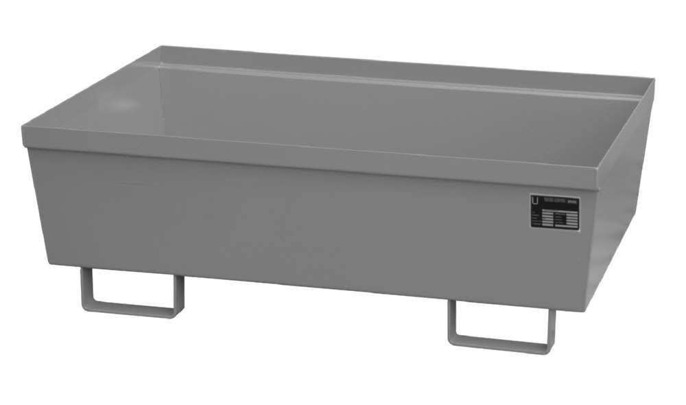 Bauer Auffangwanne AO-2 1200 x 415 x 800 mm lackiert mausgrau Produktbild Bauer Auffangwanne AO-2 1200 x 415 x 800 mm lackiert mausgrau