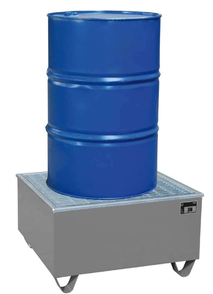 Bauer Auffangwanne AW 1 PE 815 x 470 x 815 mm mausgrau Produktbild Bauer Auffangwanne AW 1 PE 815 x 470 x 815 mm mausgrau bild 2