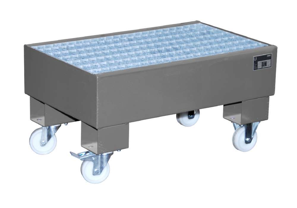 Bauer Auffangwanne AW 601M 800 x 290 x 500 mm mausgrau Produktbild Bauer Auffangwanne AW 601M 800 x 290 x 500 mm mausgrau bild 2