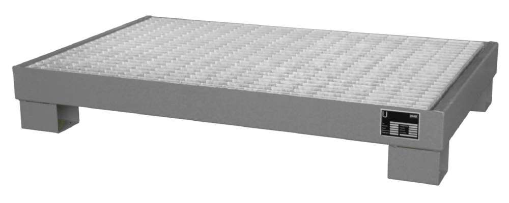 Bauer Auffangwanne AW 60 3 M 1300 x 205 x 800 mm Mausgrau Produktbild Bauer Auffangwanne AW 60 3 M 1300 x 205 x 800 mm Mausgrau