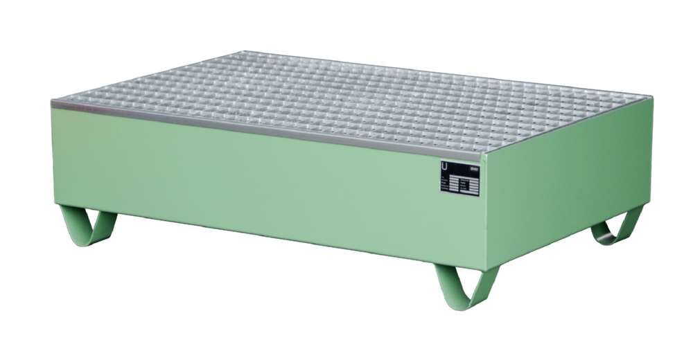 Bauer Auffangwanne 2018 1200 x 360 x 800 mm resedagrün Produktbild Bauer Auffangwanne 2018 1200 x 360 x 800 mm resedagrün