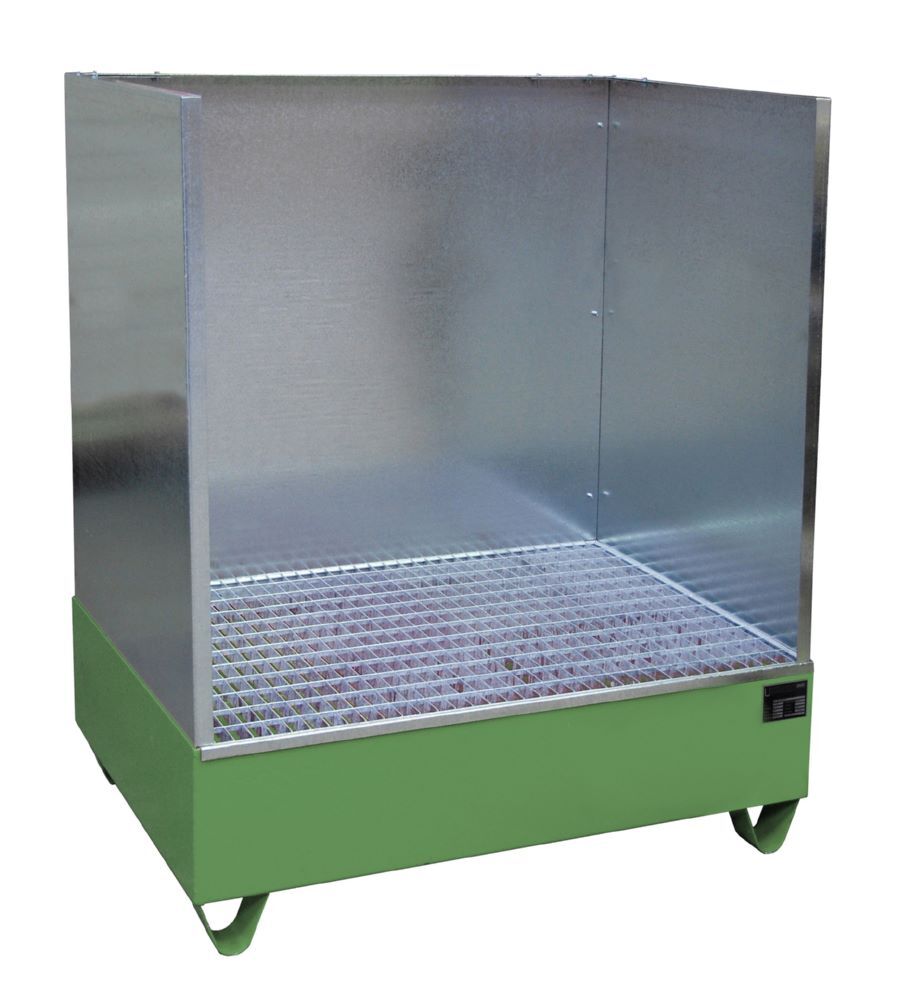 Bauer Südlohn Auffangwanne 2018/SW lackiert Resedagrün Breite 1220 mm Produktbild Bauer Südlohn Auffangwanne 2018/SW lackiert Resedagrün Breite 1220 mm