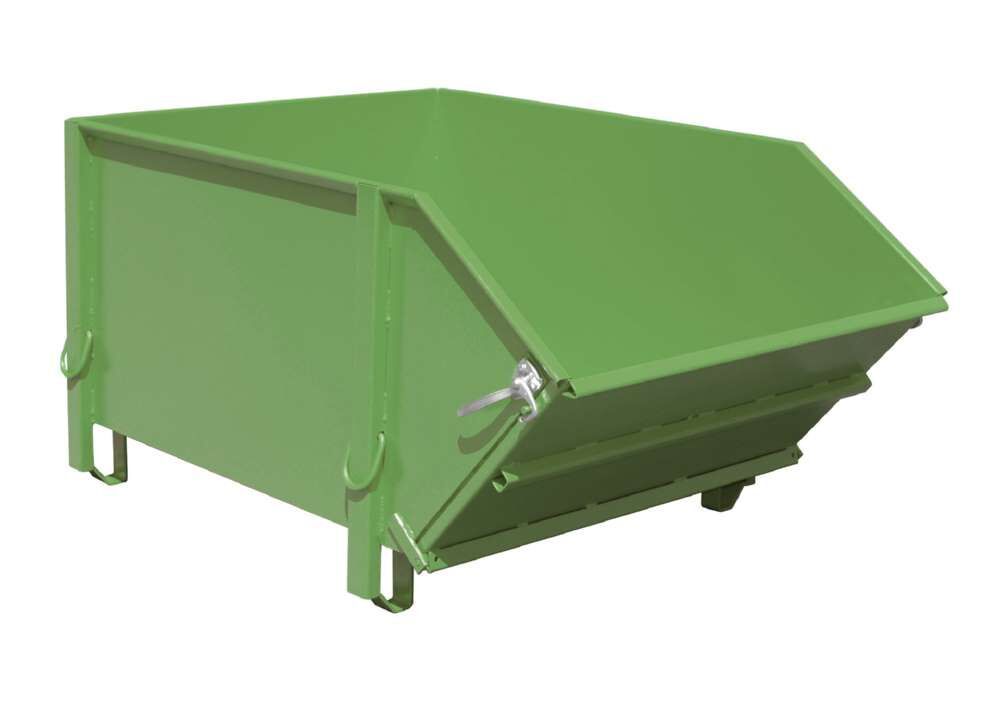 Bauer Baustoffbehälter BBK 100 lackiert in der Farbe Resedagrün Produktbild Bauer Baustoffbehälter BBK 100 lackiert in der Farbe Resedagrün