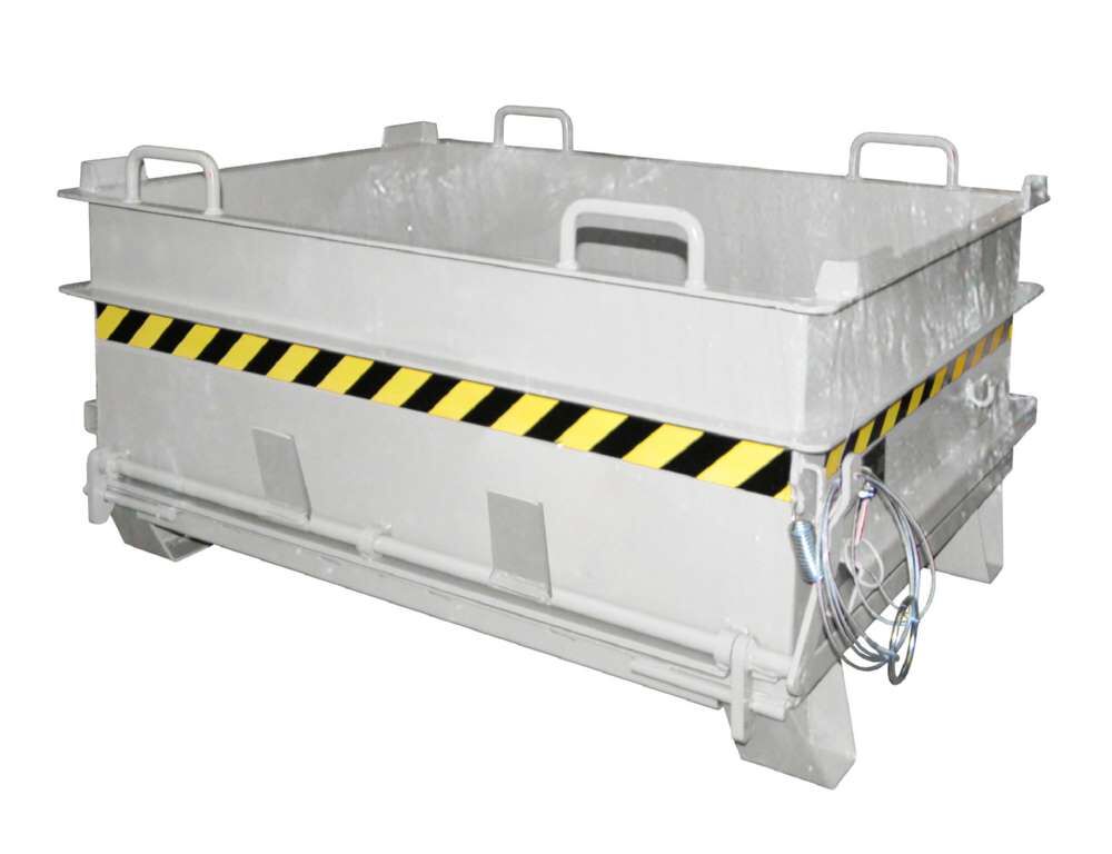 Bauer Baustoffcontainer BC 500 Steinklammer - Entriegelung feuerverzinkt Produktbild Bauer Baustoffcontainer BC 500 Steinklammer - Entriegelung feuerverzinkt