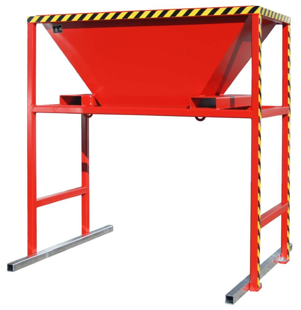 Bauer Befülltrichter BTM Mobil einsetzbar lackiert feuerrot Produktbild Bauer Befülltrichter BTM Mobil einsetzbar lackiert feuerrot bild 2