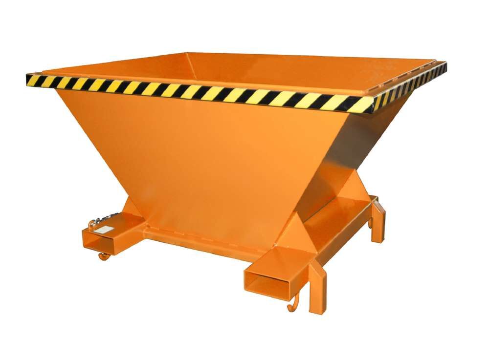 Bauer Befülltrichter SBT von Big-Bags lackiert gelborange Produktbild Bauer Befülltrichter SBT von Big-Bags lackiert gelborange