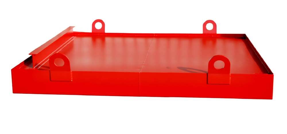 Bauer Containerwanne CW 2 Auffangwanne 2030 x 560 x 2800 mm feuerrot Produktbild Bauer Containerwanne CW 2 Auffangwanne 2030 x 560 x 2800 mm feuerrot