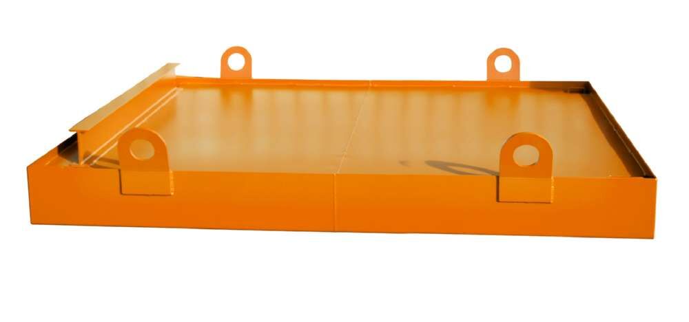 Bauer Containerwanne CW 2 Auffangwanne 2030 x 560 x 2800 mm gelborange Produktbild Bauer Containerwanne CW 2 Auffangwanne 2030 x 560 x 2800 mm gelborange