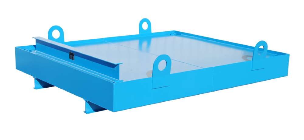 Bauer Containerwanne CW 1 Auffangwanne 2030 x 560 x 2300 mm lichtblau Produktbild Bauer Containerwanne CW 1 Auffangwanne 2030 x 560 x 2300 mm lichtblau