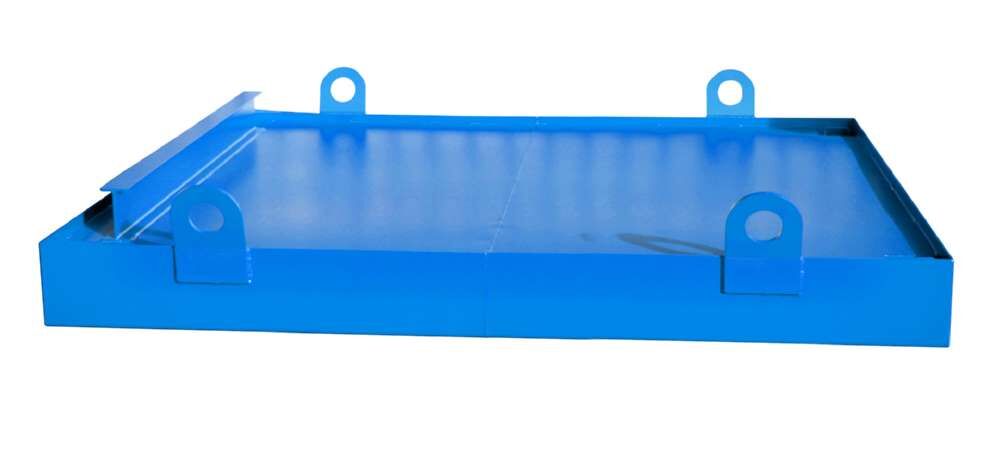 Bauer Containerwanne CW 2 Auffangwanne 2030 x 560 x 2800 mm lichtblau Produktbild Bauer Containerwanne CW 2 Auffangwanne 2030 x 560 x 2800 mm lichtblau
