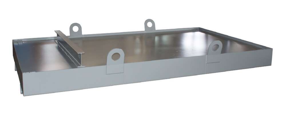 Bauer Containerwanne CW 3 Auffangwanne 2030 x 560 x 3300 mm mausgrau Produktbild Bauer Containerwanne CW 3 Auffangwanne 2030 x 560 x 3300 mm mausgrau