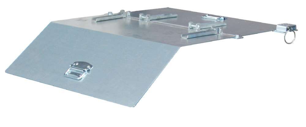 Bauer Deckel 2 teilig Typ BK 50 verzinkt Produktbild Bauer Deckel 2 teilig Typ BK 50 verzinkt