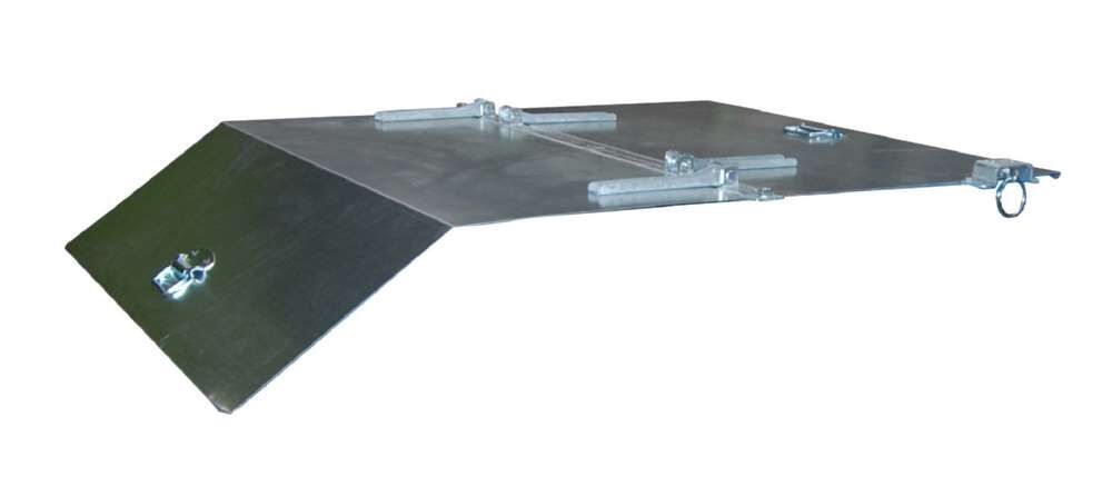 Bauer Deckel 2 teilig Typ BK 80 verzinkt Produktbild Bauer Deckel 2 teilig Typ BK 80 verzinkt