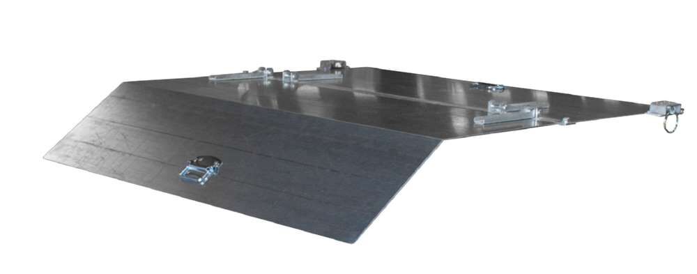 Bauer Deckel 2 teilig Typ BK 120 verzinkt Produktbild Bauer Deckel 2 teilig Typ BK 120 verzinkt