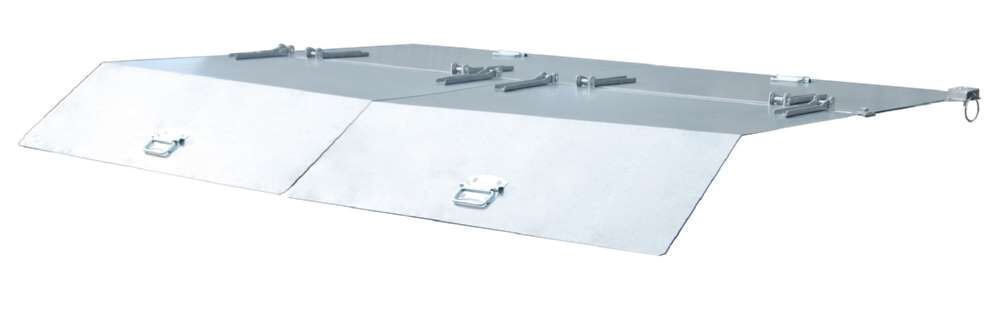 Bauer Deckel Typ BK 200 4 teilig verzinkt Produktbild Bauer Deckel Typ BK 200 4 teilig verzinkt