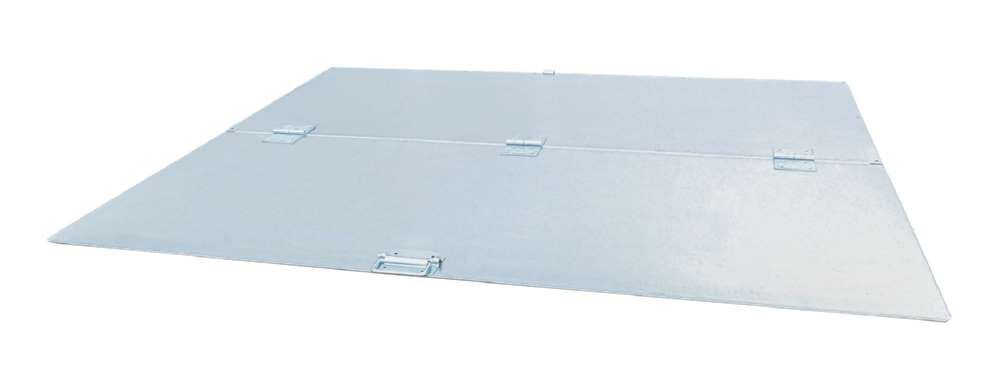 Bauer Deckel Typ BSK 150 BSL 150 BSS 150 verzinkt 2 teilig Produktbild Bauer Deckel Typ BSK 150 BSL 150 BSS 150 verzinkt 2 teilig