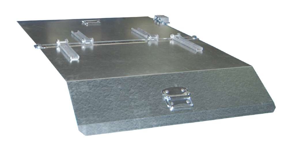 Bauer Deckel Typ BKM 300 SKM 30 verzinkt 2 teilig Produktbild Bauer Deckel Typ BKM 300 SKM 30 verzinkt 2 teilig