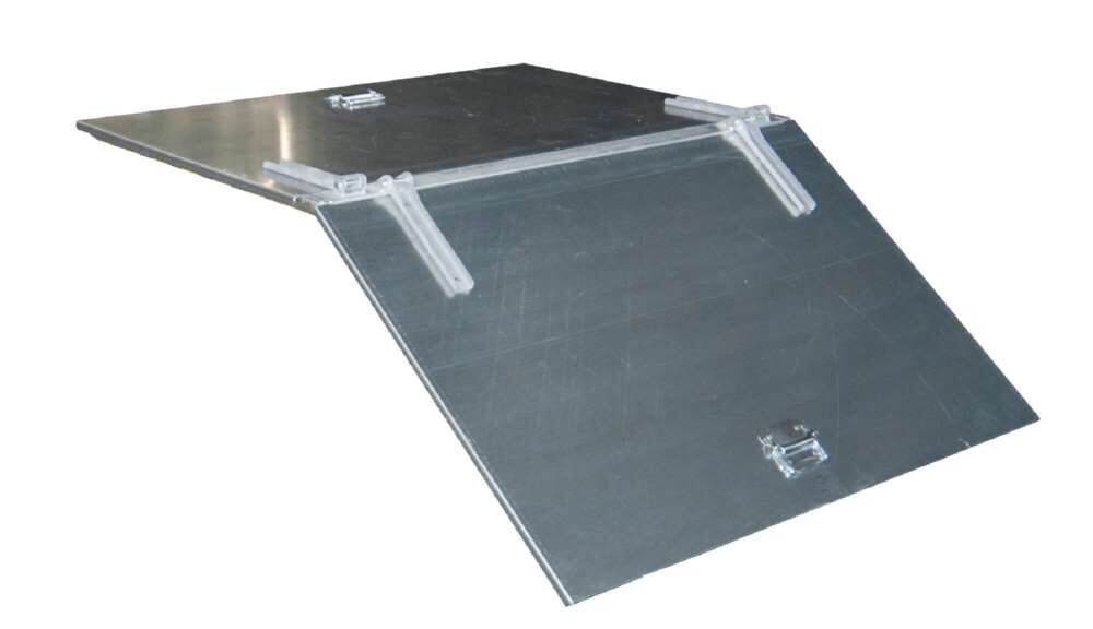 Bauer Deckel Typ KW SKW KK SKK 400 verzinkt 720x405x1240mm Bauer Deckel Typ KW SKW KK SKK 400 verzinkt 720x405x1240mm