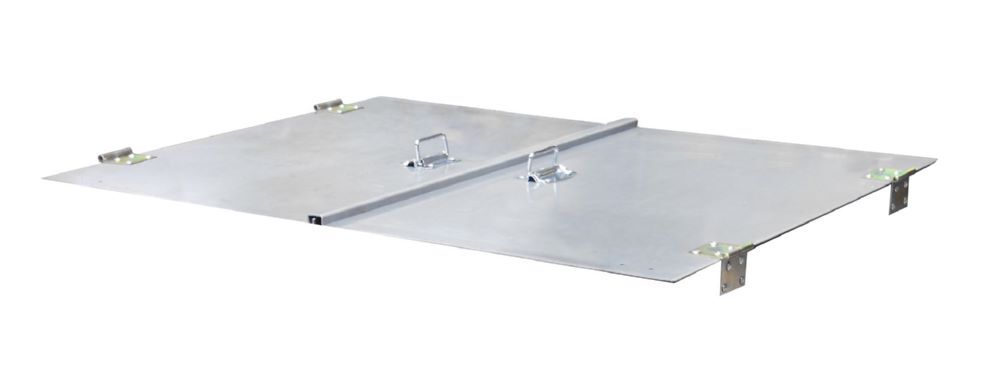 Produktbild Bauer Deckel 990 mm x 1230 mm verzinkt