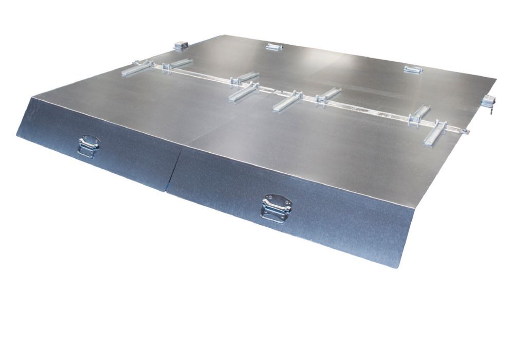 Produktbild Bauer Deckel für Schwerlastkipper 1875 mm breit verzinkt