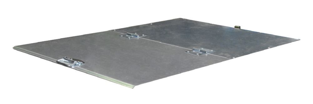 Produktbild Bauer Deckel 790 mm x 1260 mm verzinkt