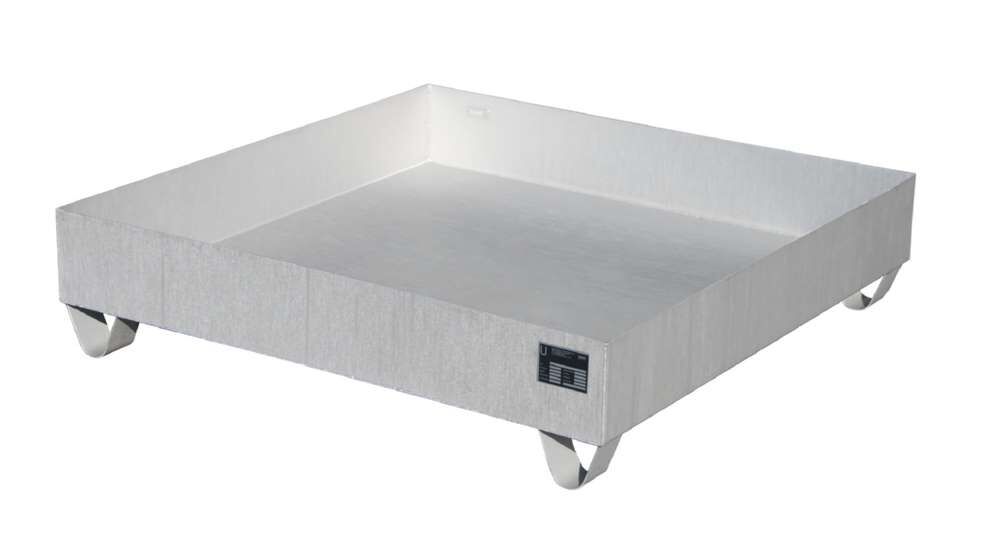 Bauer Auffangwanne VAW 4A 1200 x 285 x 1200 mm Edelstahl 1.4571 Produktbild Bauer Auffangwanne VAW 4A 1200 x 285 x 1200 mm Edelstahl 1.4571