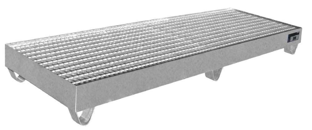 Bauer Auffangwanne VAW4B 2400 x 250 x 800 mm Edelstahl 1.4571 Produktbild Bauer Auffangwanne VAW4B 2400 x 250 x 800 mm Edelstahl 1.4571 bild 2