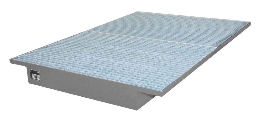 Bauer Einhängewanne EHW 1800 mausgrau 1750 x 160 x 1250 mm Produktbild Bauer Einhängewanne EHW 1800 mausgrau 1750 x 160 x 1250 mm