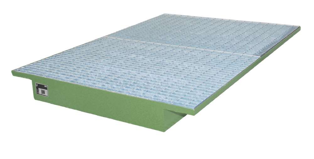 Bauer Einhängewanne EHW 1800 resedagrün 1750 x 160 x 1250 mm Produktbild Bauer Einhängewanne EHW 1800 resedagrün 1750 x 160 x 1250 mm