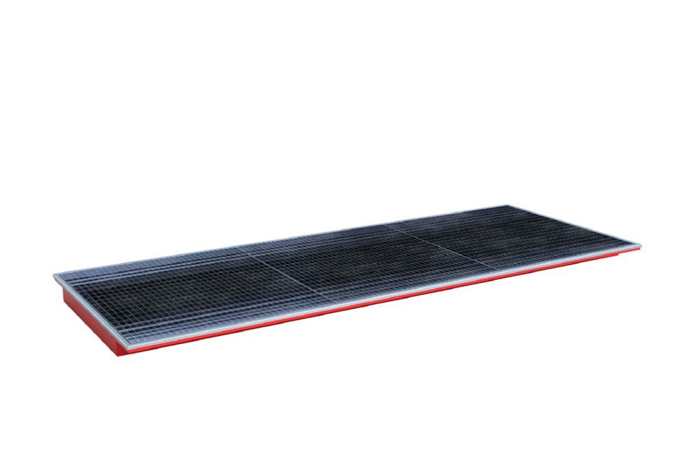 Bauer Südlohn Einhängewanne PE-Einsatz EHW 3300 PE lackiert Feuerrot Produktbild Bauer Südlohn Einhängewanne PE-Einsatz EHW 3300 PE lackiert Feuerrot bild 2