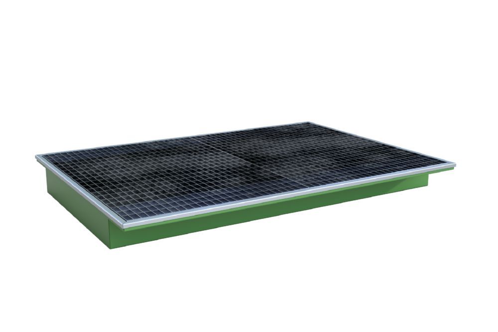 Bauer Südlohn Einhängewanne PE-Einsatz EHW 1800 PE lackiert Resedagrün Produktbild Bauer Südlohn Einhängewanne PE-Einsatz EHW 1800 PE lackiert Resedagrün