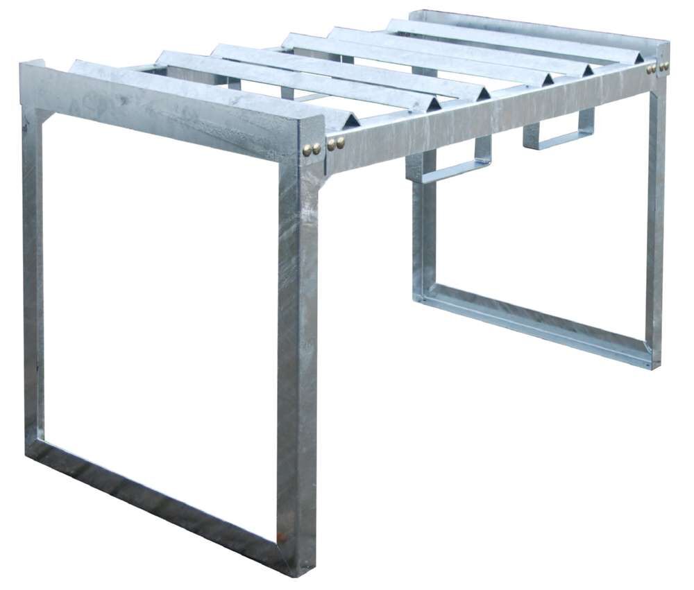 Bauer Fass und Kleingebinderegal FRE 3M 1320 x 805 x 785 mm feuerverzinkt Produktbild Bauer Fass und Kleingebinderegal FRE 3M 1320 x 805 x 785 mm feuerverzinkt