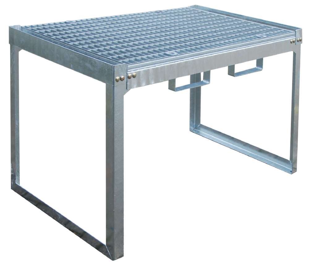 Bauer Fass und Kleingebinderegal FRE G2M 1320 x 805 x 785 mm feuerverzinkt Produktbild Bauer Fass und Kleingebinderegal FRE G2M 1320 x 805 x 785 mm feuerverzinkt