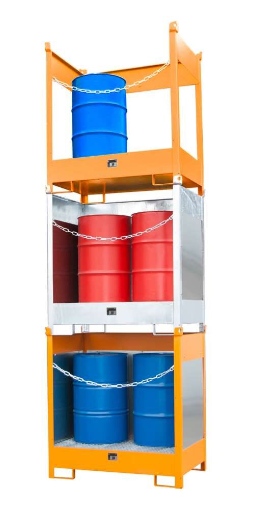 Bauer Fass Stapelpalette FSP 2G 1405 x 1490 x 915 mm feuerverzinkt Produktbild Bauer Fass Stapelpalette FSP 2G 1405 x 1490 x 915 mm feuerverzinkt