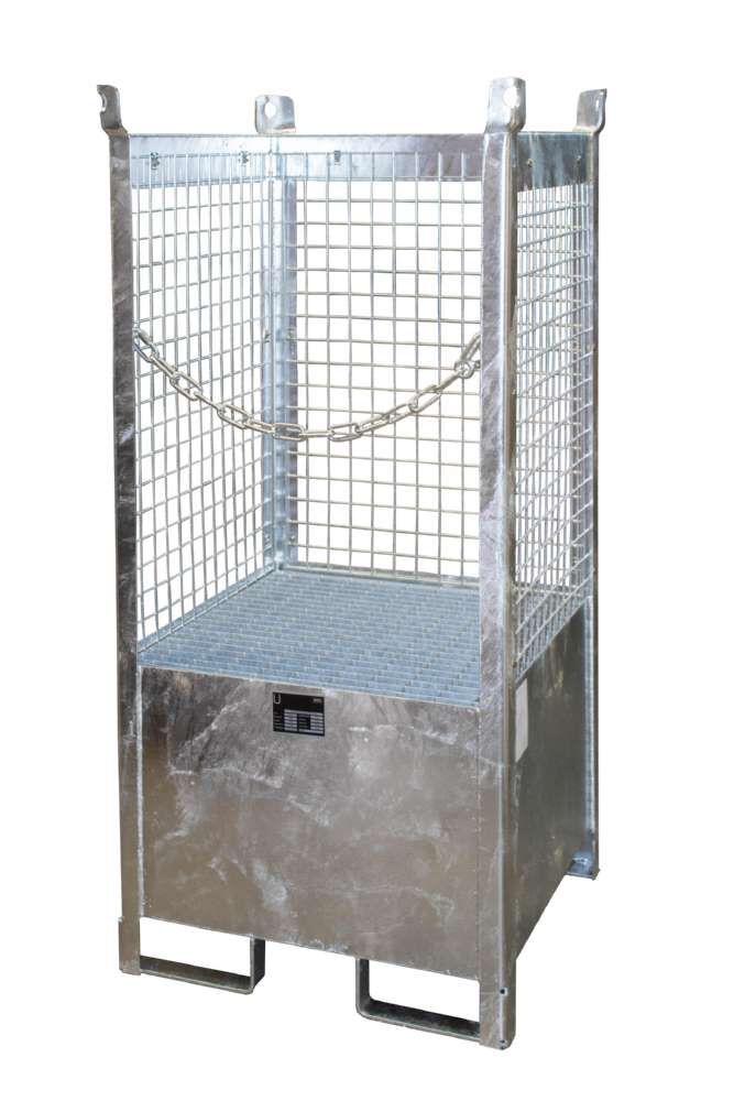 Bauer Fass Stapelpalette FSP 1D 755 x 1590 x 755 mm feuerverzinkt Produktbild Bauer Fass Stapelpalette FSP 1D 755 x 1590 x 755 mm feuerverzinkt