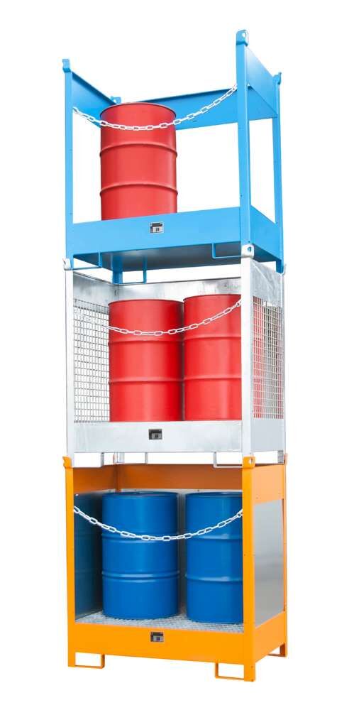 Bauer Fass Stapelpalette FSP 2D 1405 x 1490 x 915 mm feuerverzinkt Produktbild Bauer Fass Stapelpalette FSP 2D 1405 x 1490 x 915 mm feuerverzinkt bild 3