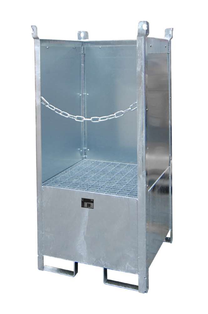 Bauer Fass Stapelpalette FSP 1G 755 x 1590 x 755mm feuerverzinkt Produktbild Bauer Fass Stapelpalette FSP 1G 755 x 1590 x 755mm feuerverzinkt