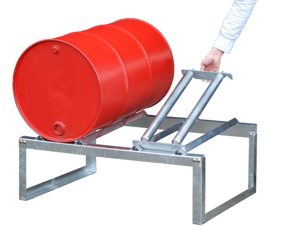 Bauer Fassauflage FA 200 2 feuerverzinkt Produktbild Bauer Fassauflage FA 200 2 feuerverzinkt bild 2