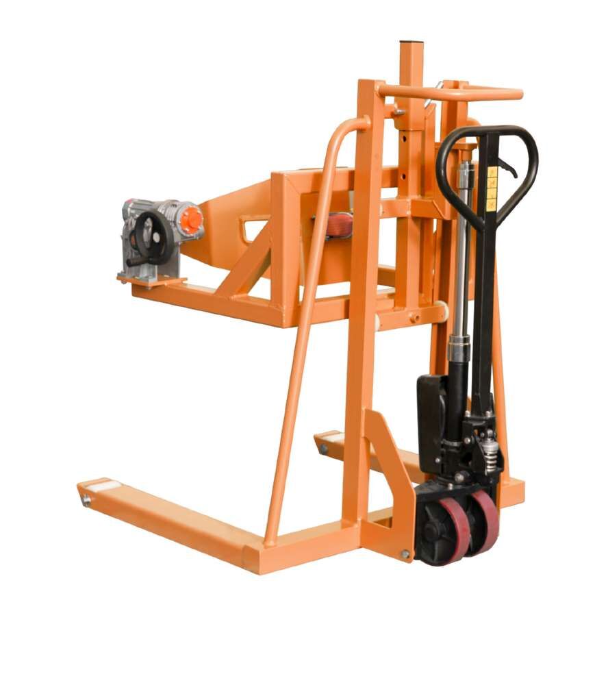 Bauer Fassheberoller FHR 600 F lackiert gelborange Produktbild Bauer Fassheberoller FHR 600 F lackiert gelborange bild 2