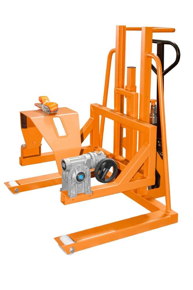 Bauer Fassheberoller FHR 600 F lackiert gelborange Produktbild Bauer Fassheberoller FHR 600 F lackiert gelborange