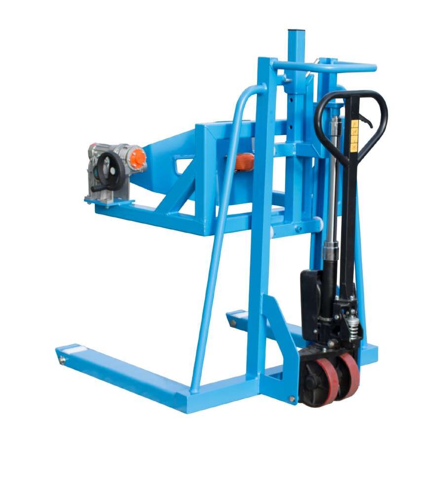 Bauer Fassheberoller FHR 600 F lackiert lichtblau Produktbild Bauer Fassheberoller FHR 600 F lackiert lichtblau bild 2