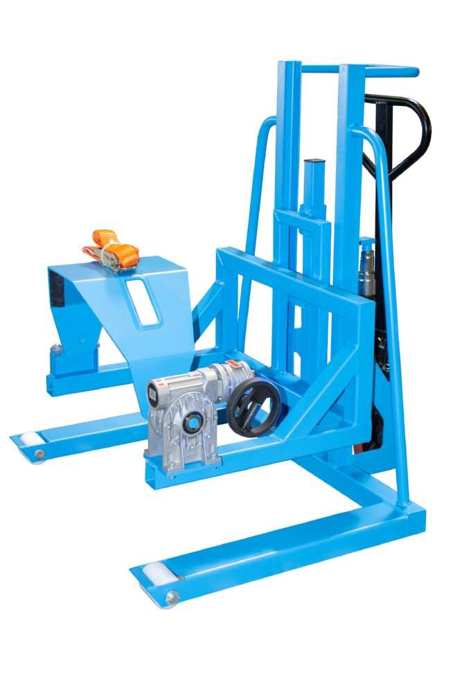 Bauer Fassheberoller FHR 600 F lackiert lichtblau Produktbild Bauer Fassheberoller FHR 600 F lackiert lichtblau