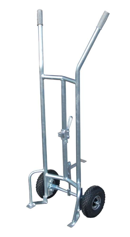 Bauer Fasskarre FP-L verzinkt mit Vollgummibereifung Produktbild Bauer Fasskarre FP-L verzinkt mit Vollgummibereifung