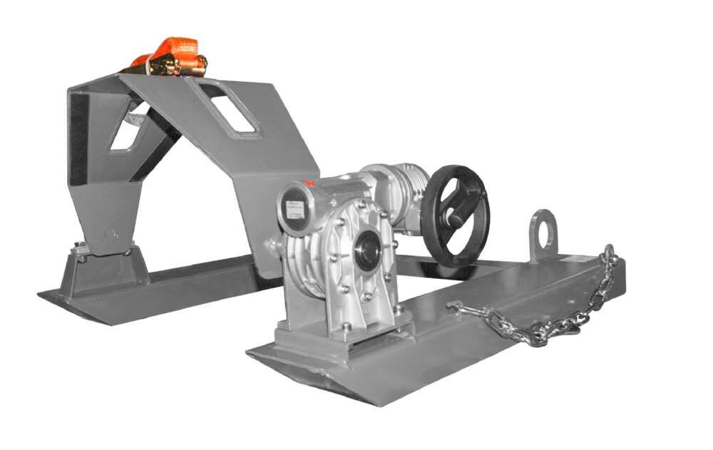 Bauer Fasskipper FLEX-HK lackiert mausgrau Produktbild Bauer Fasskipper FLEX-HK lackiert mausgrau bild 2