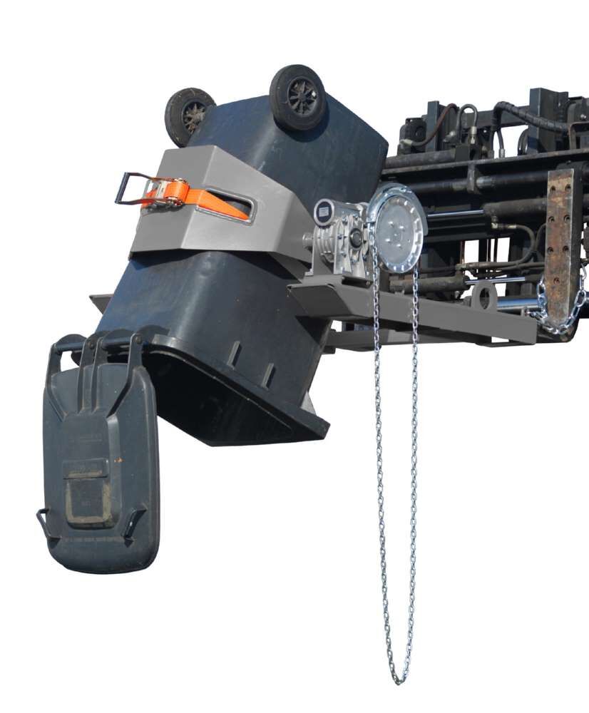 Bauer Fasskipper FLEX-K lackiert mausgrau Produktbild Bauer Fasskipper FLEX-K lackiert mausgrau