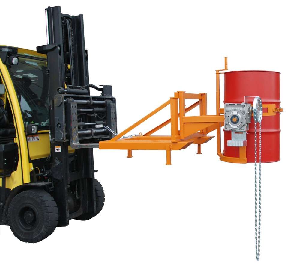 Bauer Fasskipper FD/L-K lackiert gelborange Produktbild Bauer Fasskipper FD/L-K lackiert gelborange bild 2