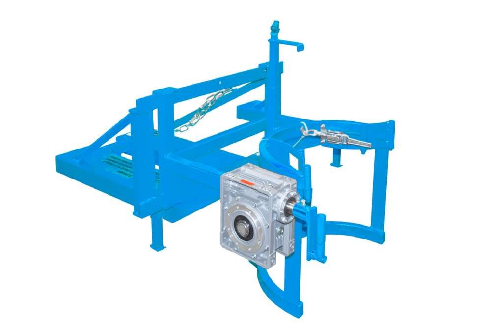 Bauer Fasskipper FD/L-HK lackiert lichtblau Produktbild Bauer Fasskipper FD/L-HK lackiert lichtblau bild 2