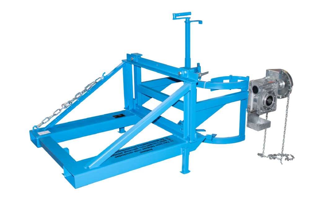 Bauer Fasskipper FD/L-K lackiert lichtblau Produktbild Bauer Fasskipper FD/L-K lackiert lichtblau