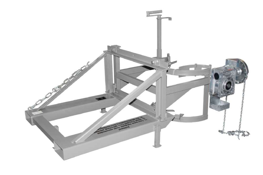 Bauer Fasskipper FD/L-K lackiert mausgrau Produktbild Bauer Fasskipper FD/L-K lackiert mausgrau